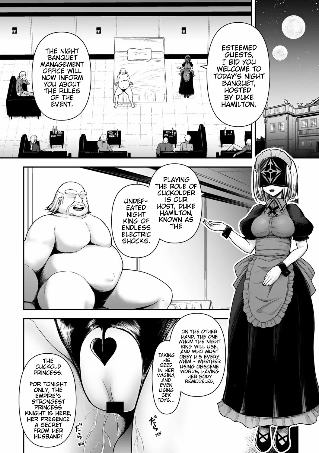 Hentai Manga Comic-A Story About a Princess Knight Having Sex With a Nobleman For Her Husband-Read-6